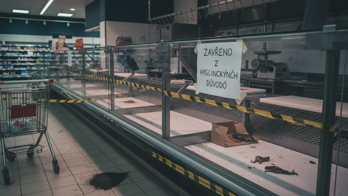 Úřady uzavřely masný pult kvůli mrtvým hlodavcům. Jak k tomu vůbec došlo