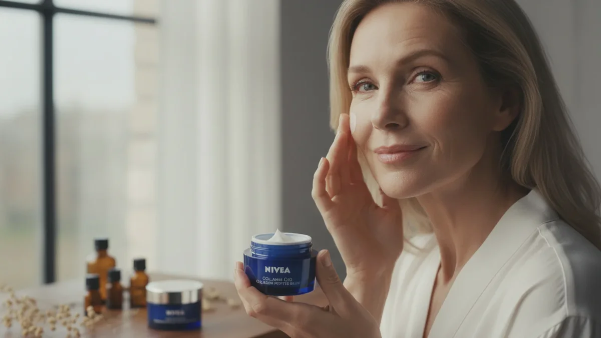 Nový balzám Nivea po padesátce? Redukuje hluboké vrásky a zpevňuje pleť